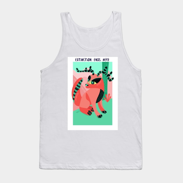 extinction ends here Tank Top by Zipora